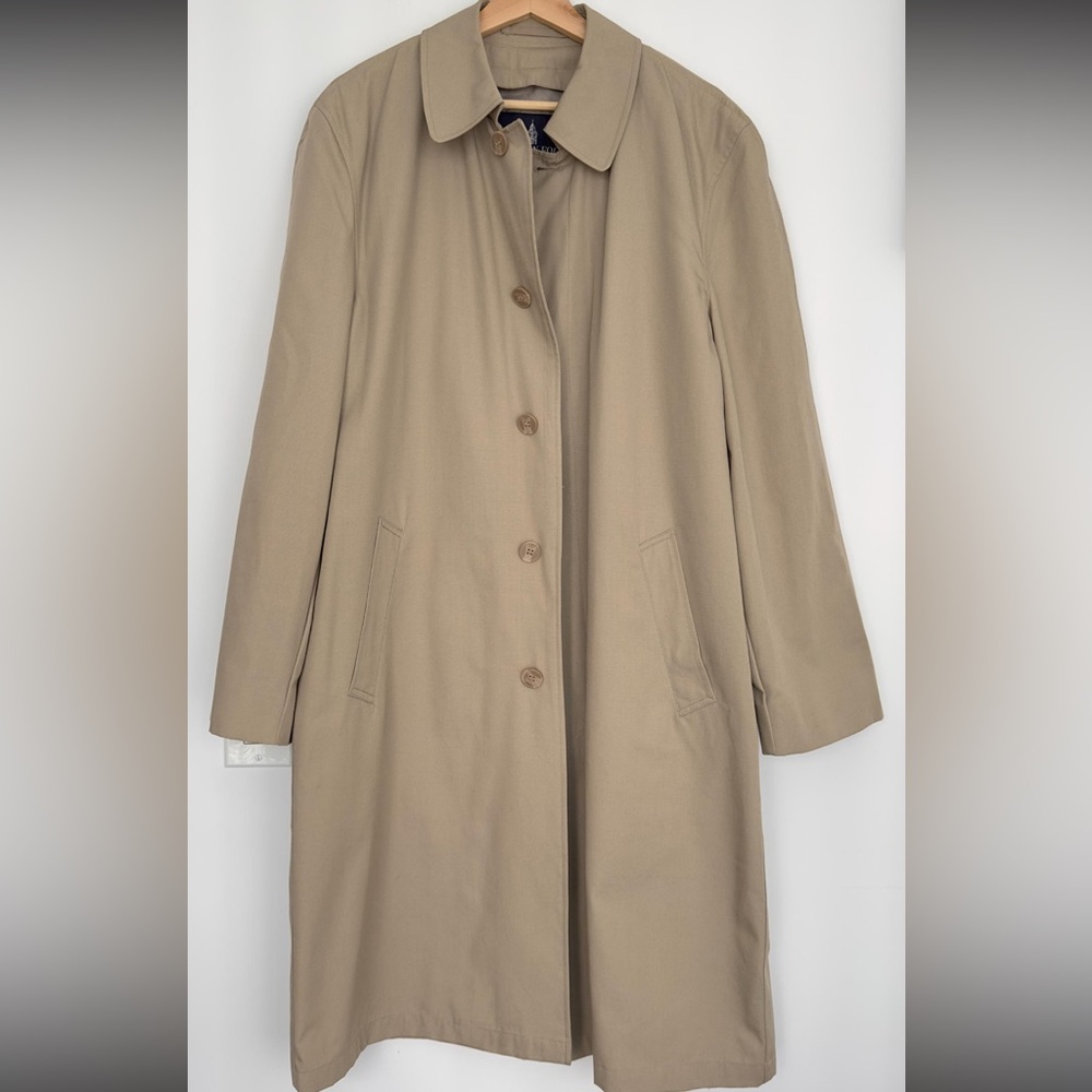 London Fog Tan Trench Coat